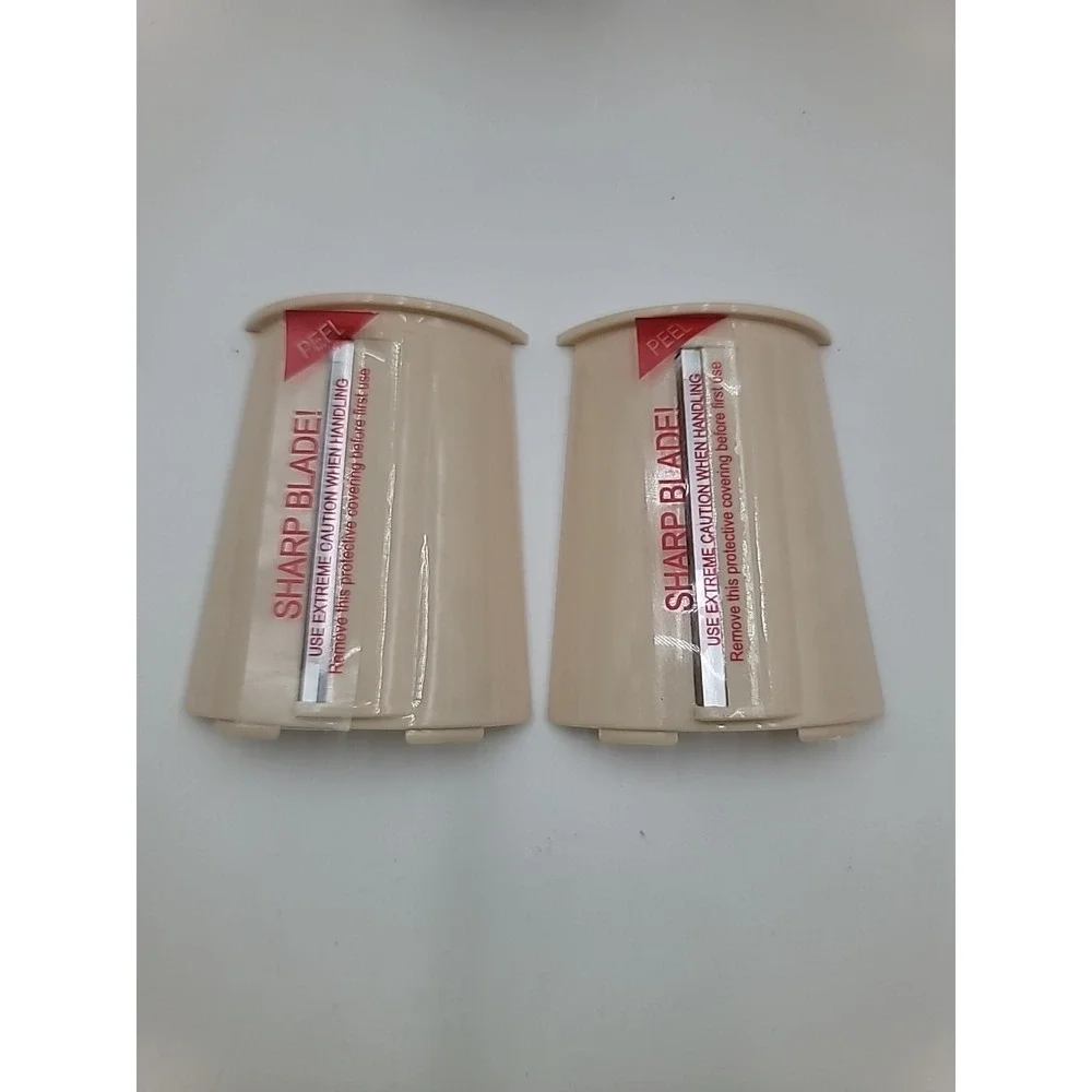 Manual Rotary Cheese Vegetable Grater Shredder Suction Base & 12 Blades Beige